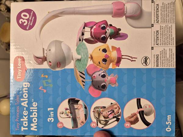 Μόμπιλε Κούνιας & Καροτσιού Tiny Princess Tales (από Mothercare)Μουσική για Βρέφη.