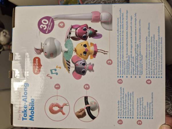 Μόμπιλε Κούνιας & Καροτσιού Tiny Princess Tales (από Mothercare)Μουσική για Βρέφη.