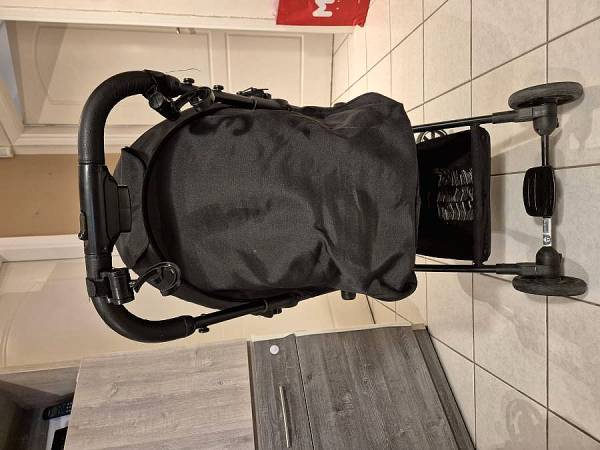 Leclerc Baby Influencer Air Καρότσι Μωρού Kατάλληλο από 6+ Mηνών Piano Black 6.6kg L-LEC20018