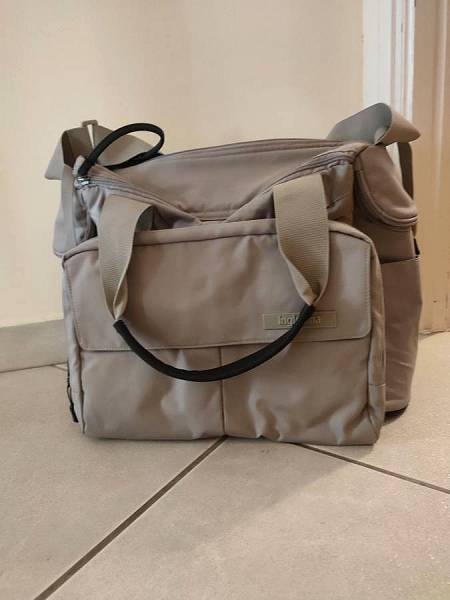 Τσάντα - αλλαξιέρα καροτσιού Inglesina Dual Bag Electa Battery Beige