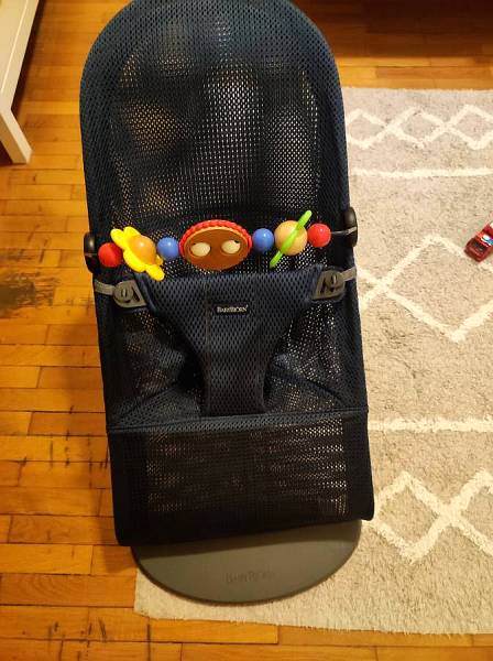 BabyBjorn Ρηλάξ Balance Bliss Mesh, Navy Blue