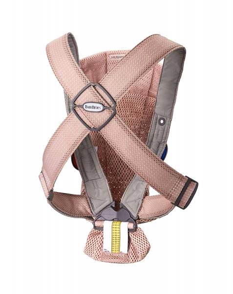 Μάρσιπος BabyBjorn Μάρσιπος Mini 3D Mesh Dusty pink