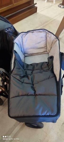 Καρότσι Mothercare 3 σε 1(portbebe,καθίσματακι αυτοκινήτου, καρότσι παιδικό)