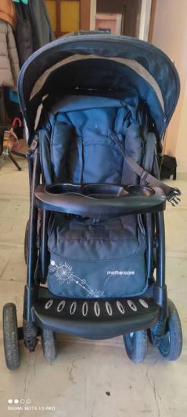 Καρότσι Mothercare 3 σε 1(portbebe,καθίσματακι αυτοκινήτου, καρότσι παιδικό)